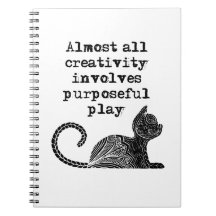 Bijna alle creativiteit impliceert doelgericht spe