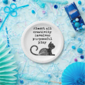 Bijna alle creativiteit impliceert doelgericht spe papieren bordje (Feest)