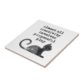 Bijna alle creativiteit impliceert doelgericht spe tegeltje (Zijkant)