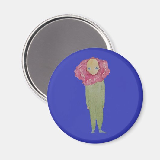 Bijna als een bloem magneet (Voorkant / Achterkant)