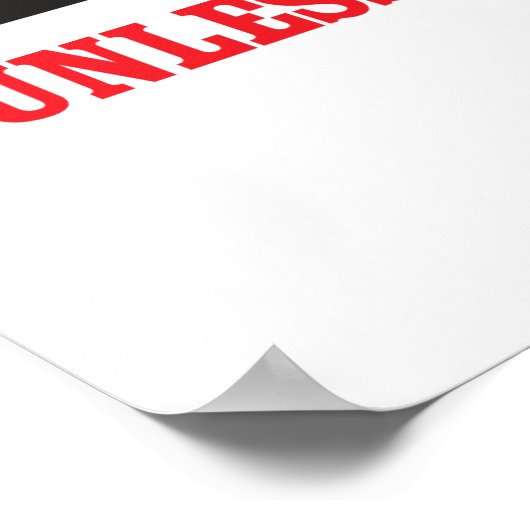 Bijna altijd 100% geven poster (Hoek)