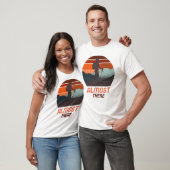 Bijna daar groot wandelend T-Shirt voor Natuur Lov (Unisex)