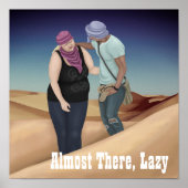 Bijna daar, Lazy Poster (Voorkant)