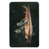 Bijna de dood ervaring zien van boze demonische ge magneet (Verticaal)