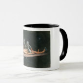 Bijna de dood ervaring zien van boze demonische ge mok (Voorkant rechts)