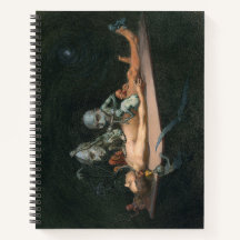 Bijna de dood ervaring zien van boze demonische ge