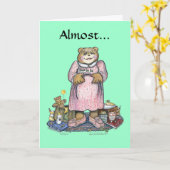 Bijna de Kaart van het Moederdag (Gele Bloem)