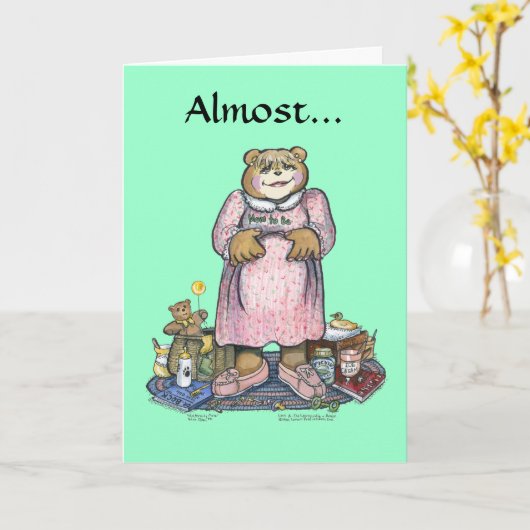 Bijna de Kaart van het Moederdag (Gele Bloem)