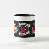 bijna een engel , hartbreker , oorspronkelijke zon mok (Midden)