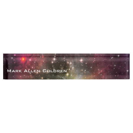 Bijna een Rode ster Naambordje (Voorkant)