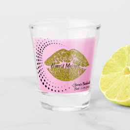 "Bijna Getrouwd" Goudzoeker Hete Lippen Bacheloret Shot Glas