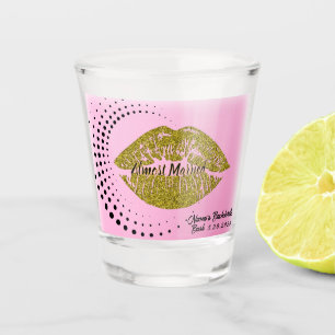 "Bijna Getrouwd" Goudzoeker Hete Lippen Bacheloret Shot Glas