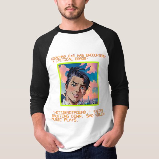 Bijna Gigachad T-shirt (Voorkant)
