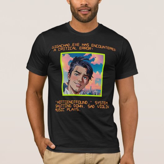 Bijna Gigachad T-shirt (Voorkant)