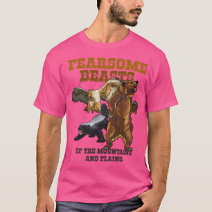 Bijna helden - angstaanjagende beesten van de berg t-shirt