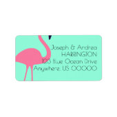 Bijna het Etiket van het Adres van de Terugkeer Fl (Voorkant)