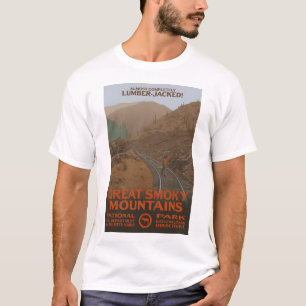 Bijna houthakker! - Great Smoky Mountains Nati T-shirt