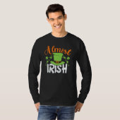 Bijna Ierse St. Patrick's Day Irish Green Shamrock T-shirt (Voorkant volledig)