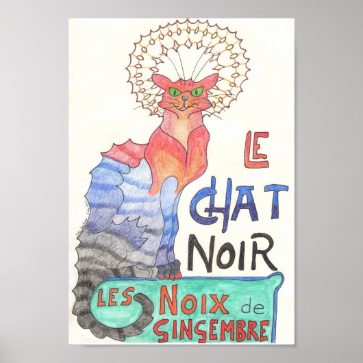 Bijna Le Chat Noir, poster Ginger Nuts (Voorkant)