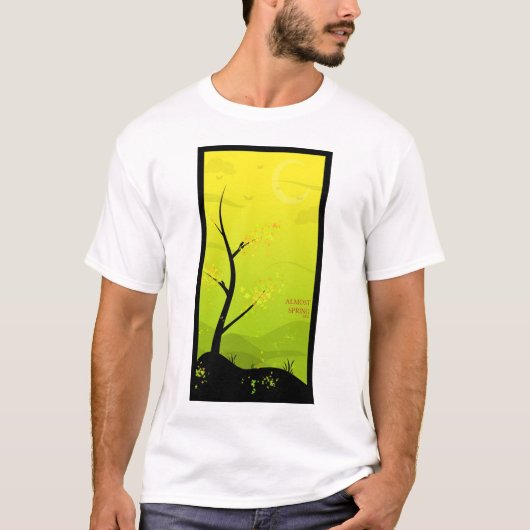 Bijna lente t-shirt (Voorkant)