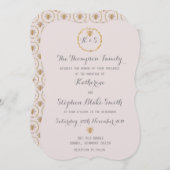 Bijna Mauve Lila gouden olievuldenbonen Kaart (Voorkant / Achterkant)