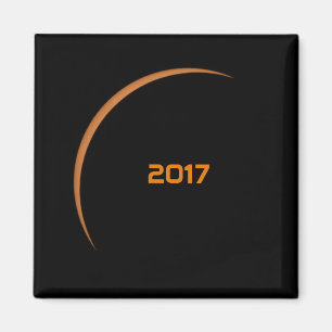 Bijna maximaal 2017 gedeeltelijke zonnecrisis magneet