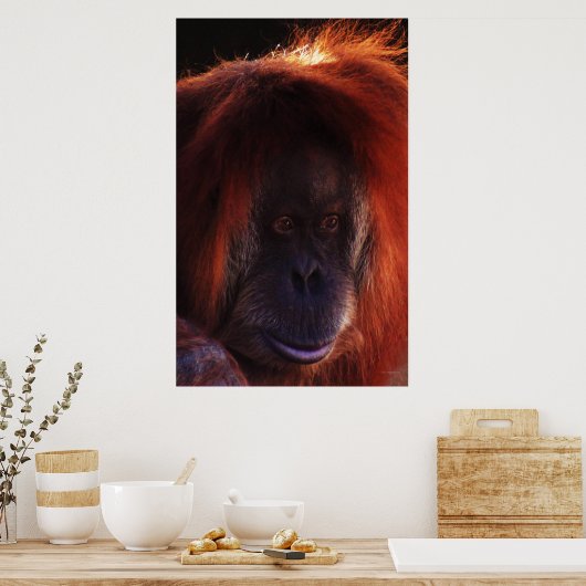 Bijna menselijk poster (Keuken)