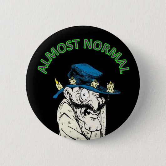 Bijna normaal ronde button 5,7 cm (Voorkant)