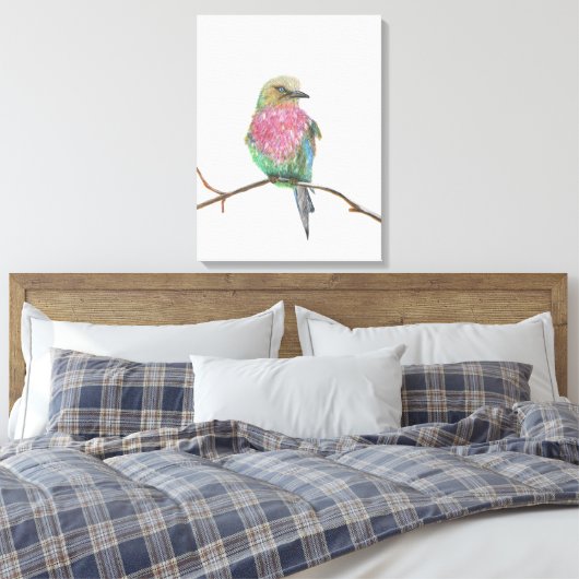 bijna onwerkelijk canvas afdruk (Insitu (Slaapkamer))