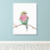 bijna onwerkelijk canvas afdruk (Insitu (Houten vloer))