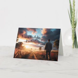 BIJNA PERFECTE BROEDER VERJAARDAG KAART