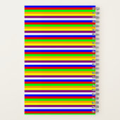 Bijna-regenboogstrips Notitieboek (Achterkant)