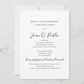 Bijna Roze Hydrangea Bloemen Wonen Uitvaartfeest Kaart (Achterkant)