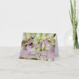 Bijna roze hydrangea Floral bedankt