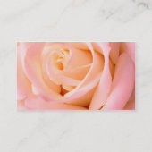 Bijna-roze profielkaart visitekaartje (Achterkant)