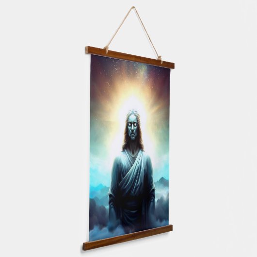 Bijna startpunt | Religie | Wandtapijten Hangend Wandkleed (Gebogen)