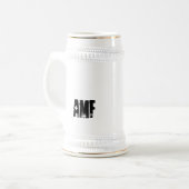 BIJNA VEELVOUDIGE "DRINK 2 ROCK" STEIN BIERPUL (Voorkant links)