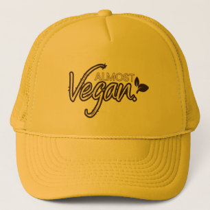 Bijna Vegan Lange Mouw Trucker Hat Pet