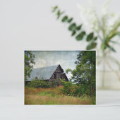 Bijna vergeten, verlaten briefkaart (Staand voorkant)