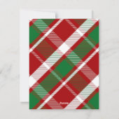 "Bijna verloren Elfin' Minds" Funny kerstkaart (Achterkant)