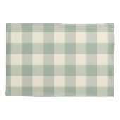 Bijna wakker Gingham - geruit langs de rivier. Kussensloop (Achterkant)