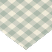 Bijna wakker Gingham - Geruite rivier. Tafelkleed (Gekanteld)