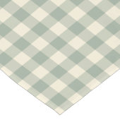 Bijna wakker Gingham - Langs de rivier plaid. Korte Tafelloper (Hoek)
