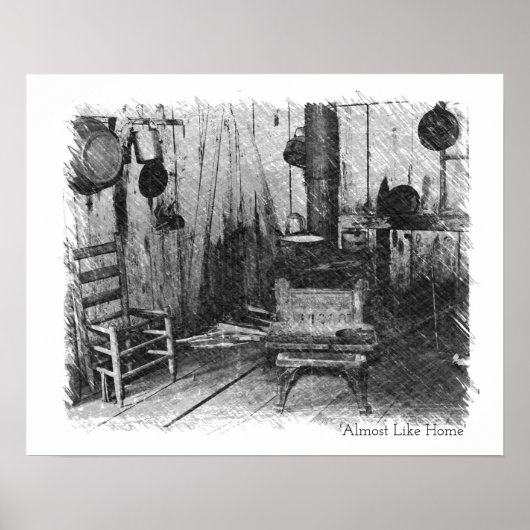 Bijna zoals wandkunst in het thuisland poster (Voorkant)