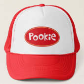 Bijnaam POOKIE Trucker Hoed Pet (Voorkant)