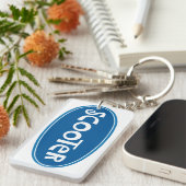 bijnaam "SCOOTER"-sleutelhanger Sleutelhanger (Voorkant Rechts)