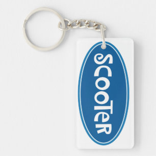 bijnaam "SCOOTER"-sleutelhanger Sleutelhanger