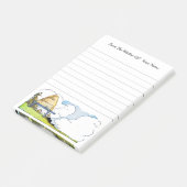 Bijnenkor Landschaps Etsing Aangepaste Post-it Bri Post-it® Notes (Schuin)