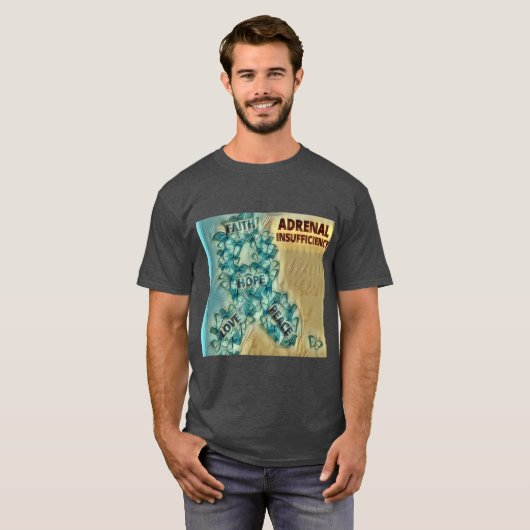 Bijnierinsufficiëntie T-shirt (Voorkant volledig)