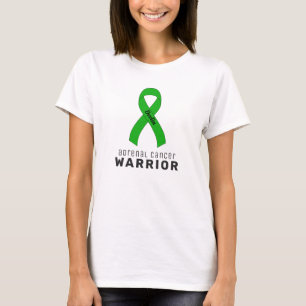 Bijnierkanker Warrior Wit Vrouwen T-shirt